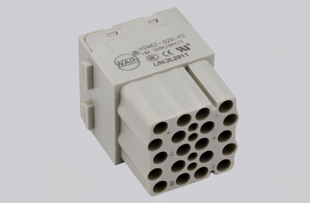H2MEE-020-FC | High-Quality Rectangular Connectors-RedTech360