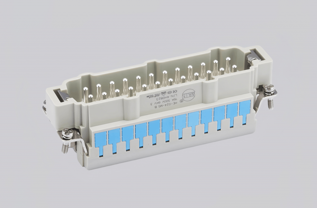HE-024-MS B | High-Quality Rectangular Connectors-RedTech360