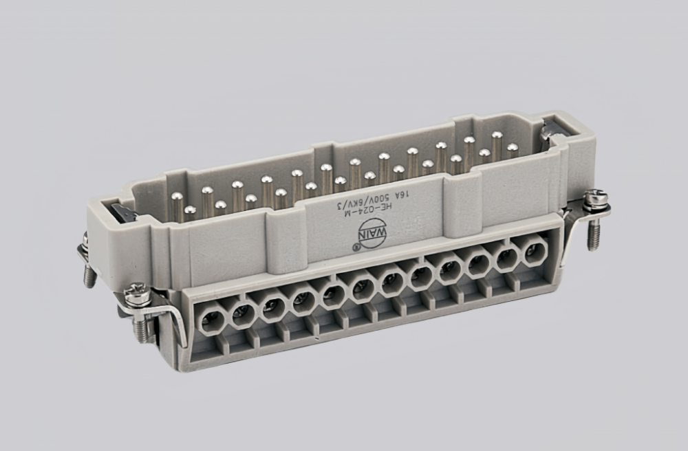 HE-024-M | High-Quality Rectangular Connectors-RedTech360