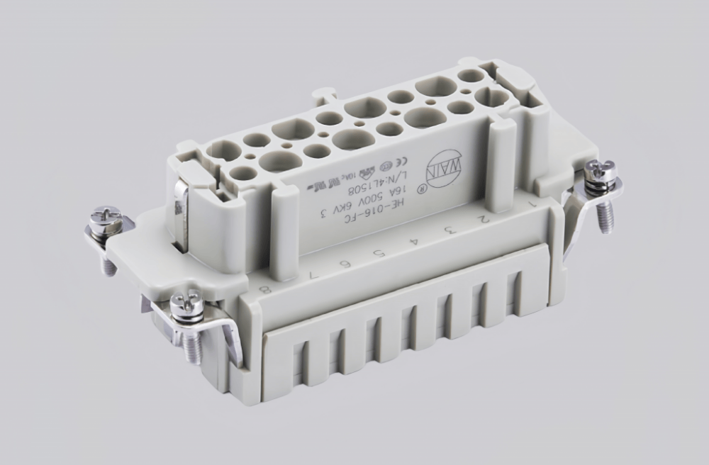 HE-016-FS | High-Quality Rectangular Connectors-RedTech360