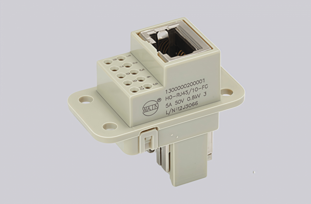 HQ-RJ45/10-FC | High-Quality Rectangular Connectors-RedTech360