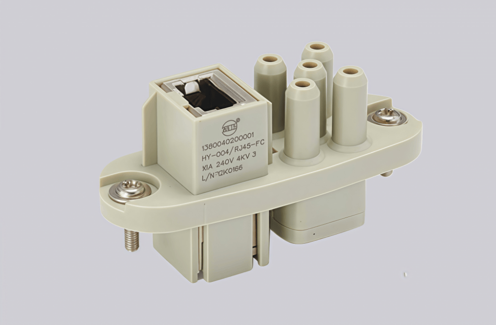 HY-004/RJ45-FC | High-Quality Rectangular Connectors-RedTech360