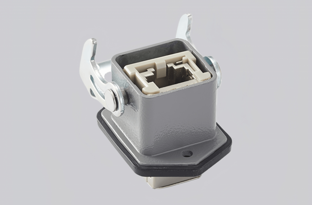 H3A-BK-1L/W-MCV-RJ45/F-cat.6a | High-Quality Rectangular Connectors