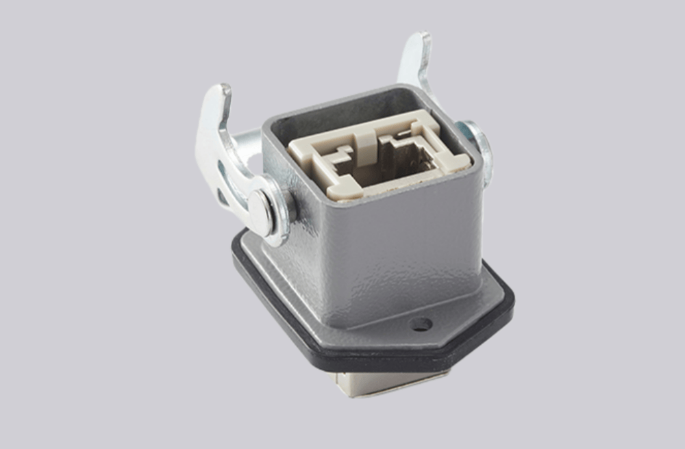 H3A-BK-1L/W-RJ45/F-cat.6a | High-Quality Rectangular Connectors
