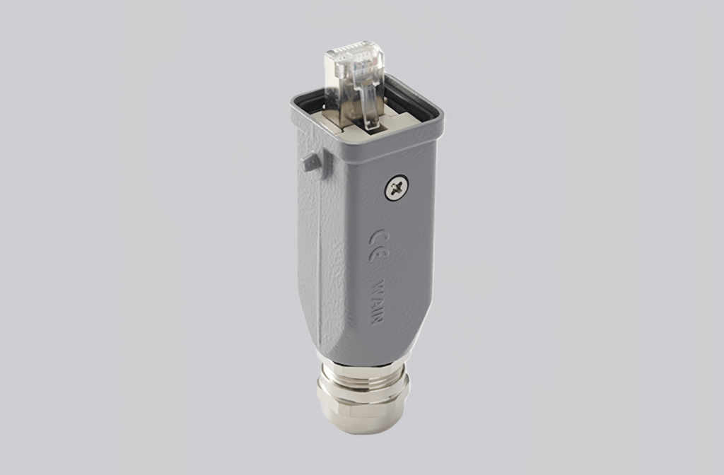 H3A-TE/S-2B-PG11-RJ45/M-cat.6a | High-Quality Rectangular Connectors